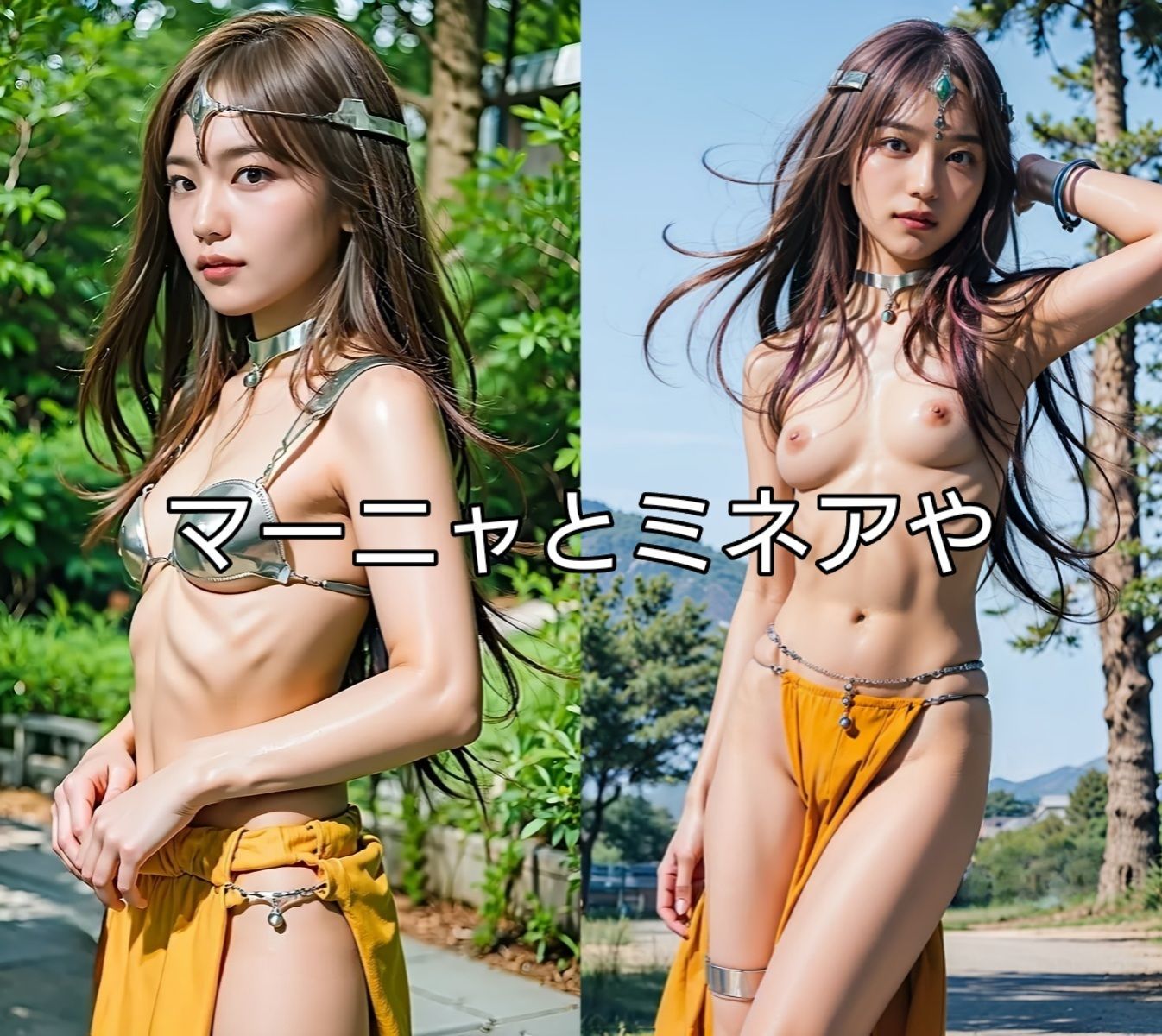 サンプル画像5:アイドル『なる』のえっちなコスプレ体験(ラベンダー) [d_584627]