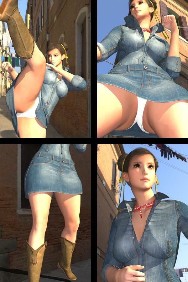 【TD-100】最強の元祖格闘女子『春麗(チュンリー)』の写真集 Beautiful_Spring-06_2