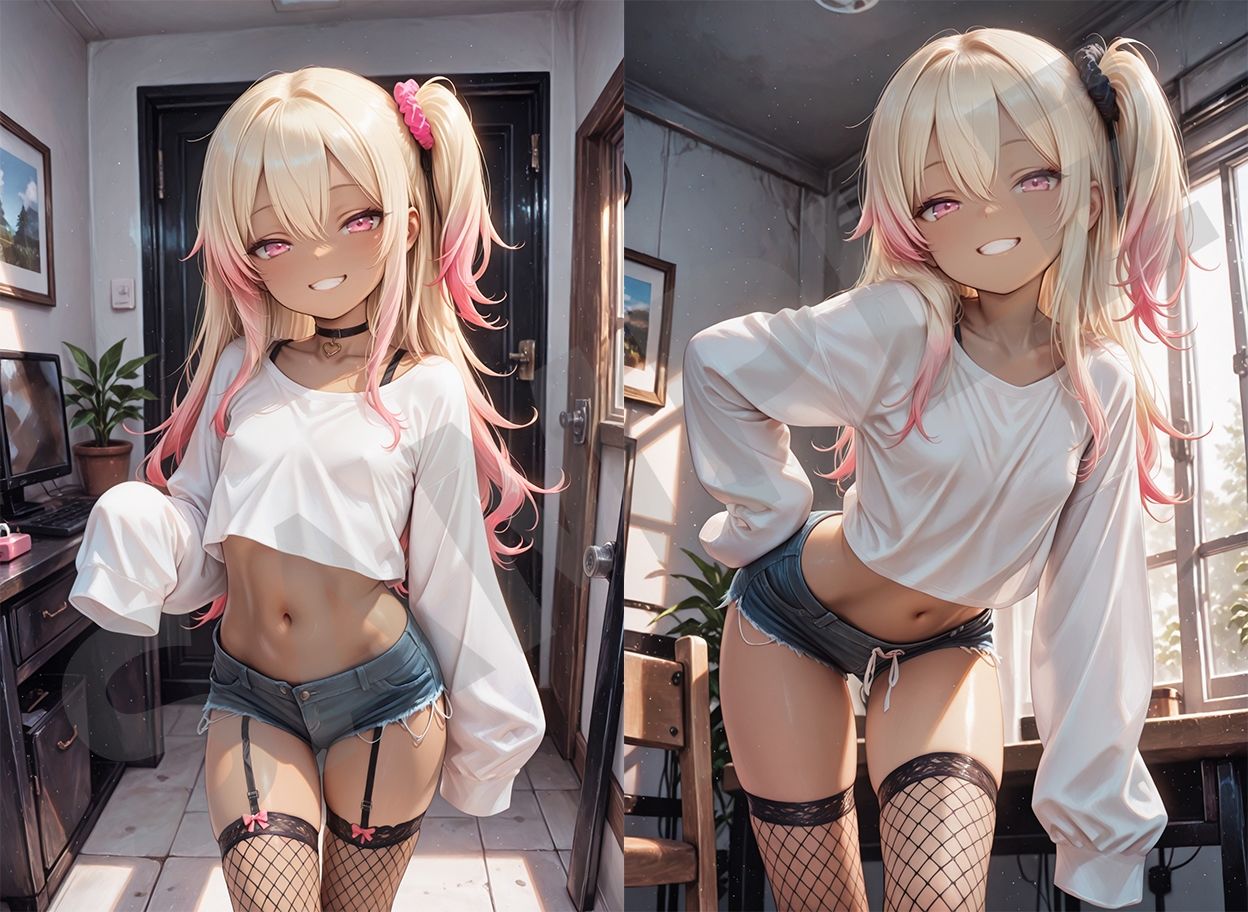 サンプル画像1:メス○キギャルで遊ぼう！(えーあい女の子) [d_584631]