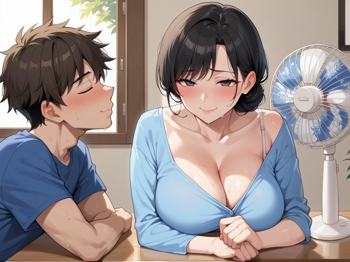 サンプル画像1:清楚系爆乳ミセス  息子の友達とヤりまくり編(コリコリ屋) [d_584845]