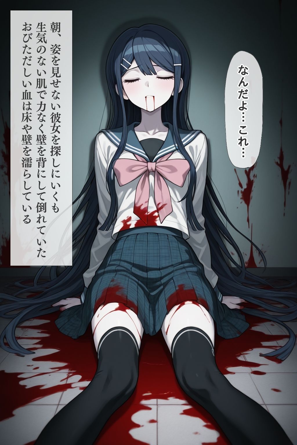 サンプル画像2:ビジュアルノベル風 いちゃラブCG集 SAYAKA(ダブルスラッシュ) [d_584951]