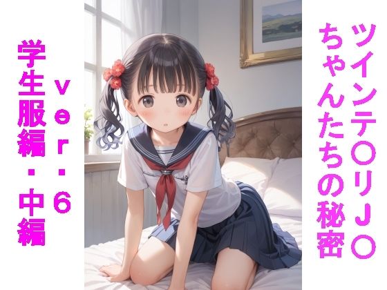 ツインテ〇リJ〇ちゃんたちの秘密ver.6学生服編・中編【じぇいまる】
