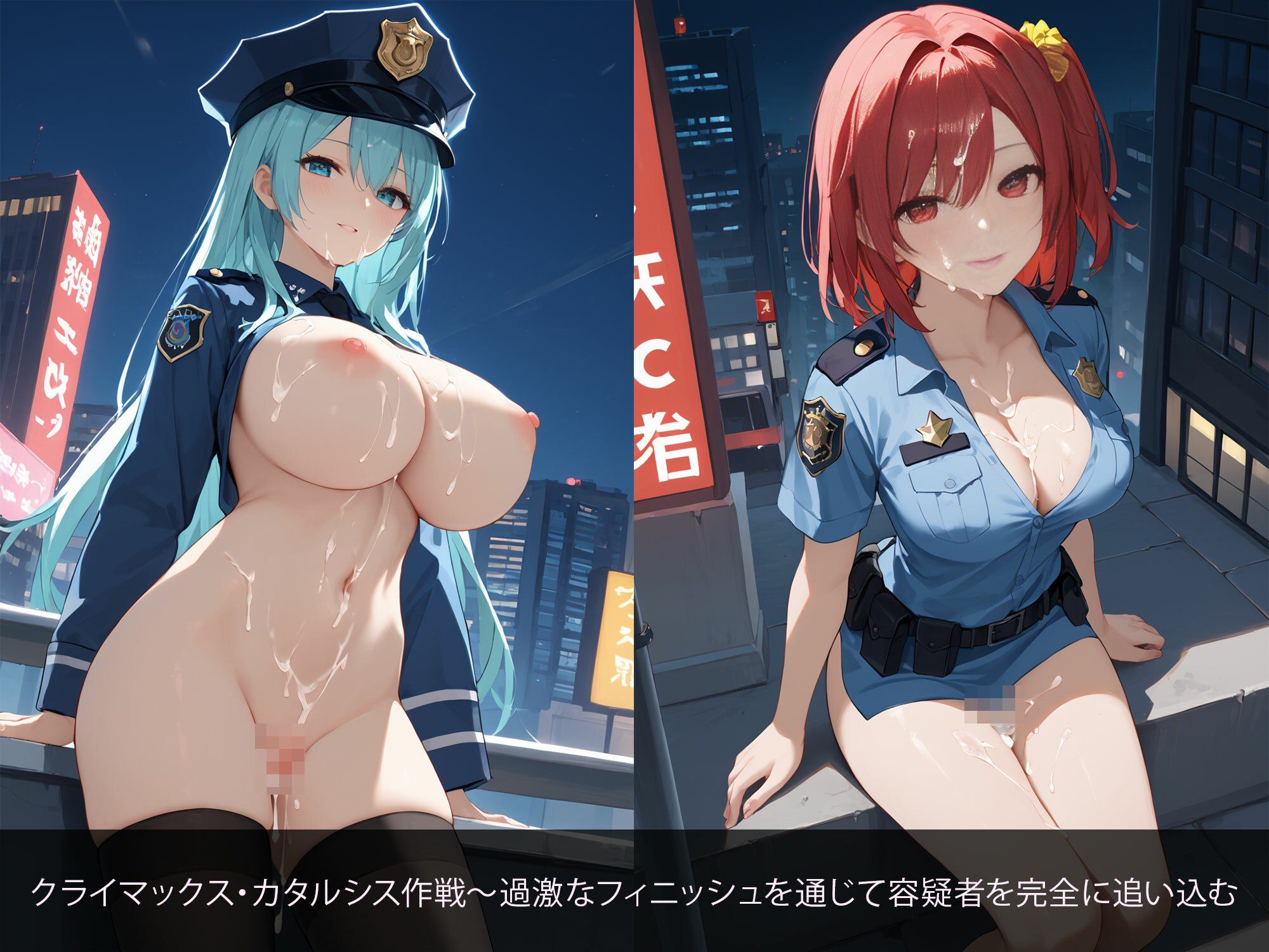 サンプル画像5:ビューティフル・ポリス・プロジェクト〜街の平和と男の平和(いちのわたり) [d_584994]