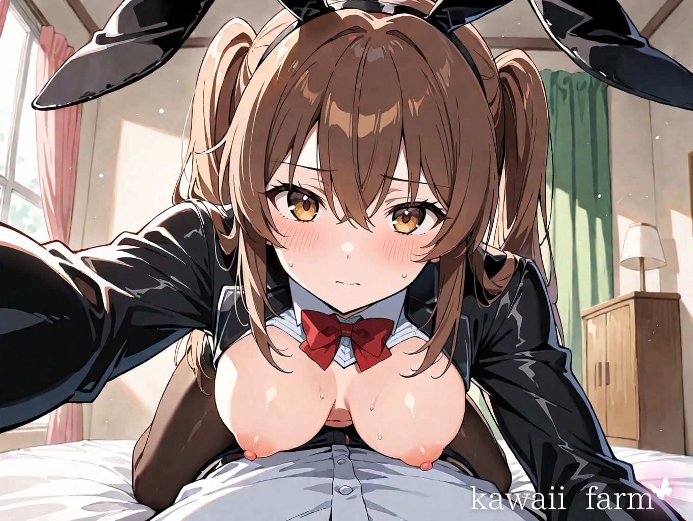 サンプル画像1:性欲まみれ  バニーコスプレver.(かわいいファーム) [d_585000]