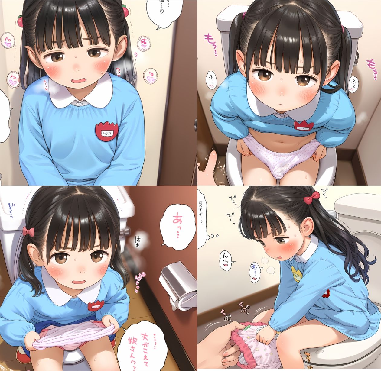 ヒヨコのお母さんの迎えが遅いからド変態園長のミルク絞り，，， しゅーくりーむ エロ画像6