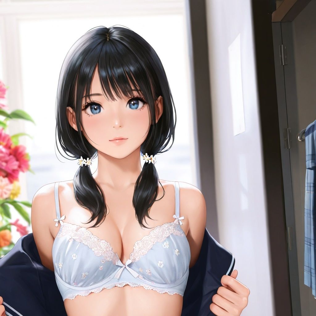 潜入女子更衣室 JK生着替え中〜リアル風ver〜8