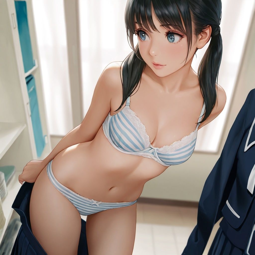 潜入女子更衣室 JK生着替え中〜リアル風ver〜10
