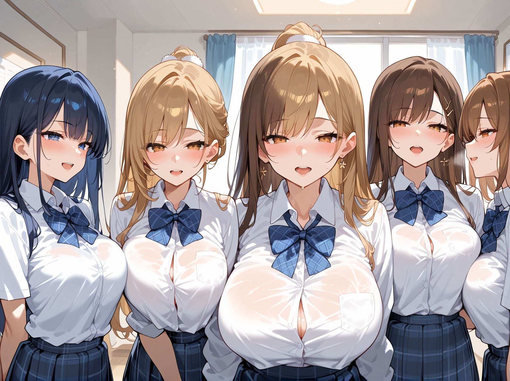 サンプル画像1:美巨乳ギャル学園  〜子作り学科〜(あんあんつけぼー) [d_585170]