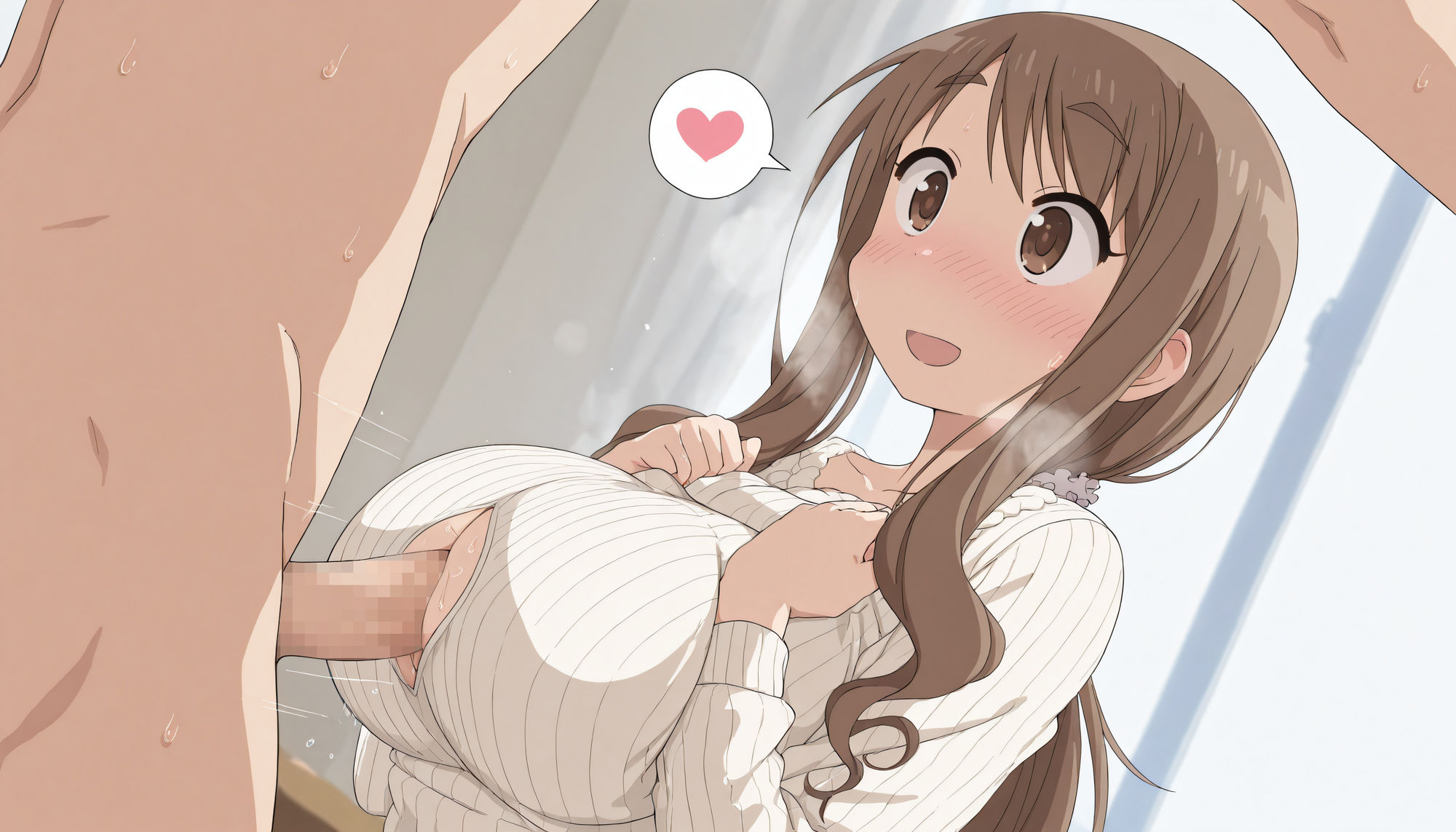 サンプル画像5:『おかーさん先生（ゆゆ式）』の爆乳エッチCG300枚！──母性と色気に包まれる至福の一作！(農地改革) [d_585191]