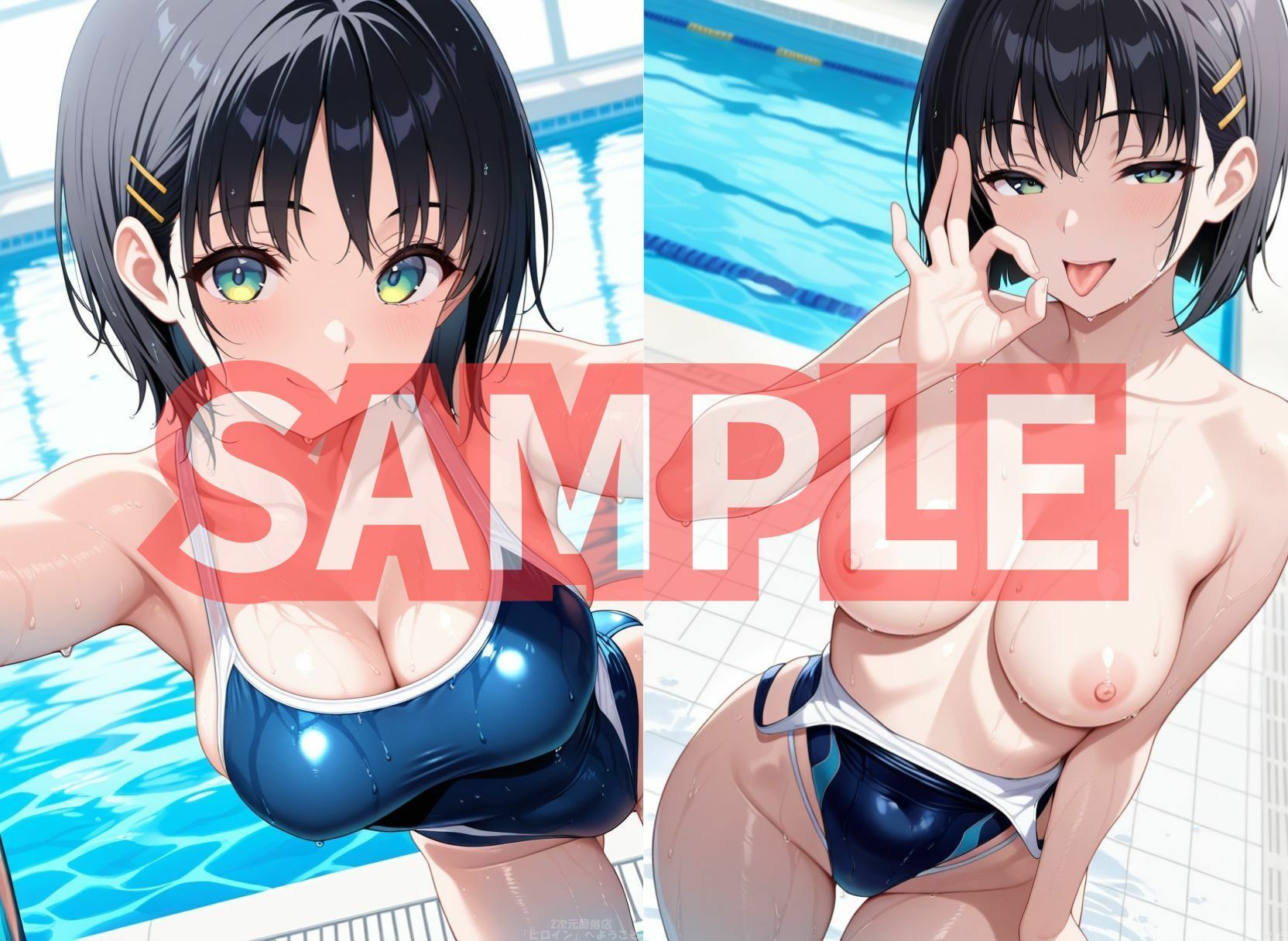 クラスメイトがヌイてくれる 桐○谷直葉 画像9