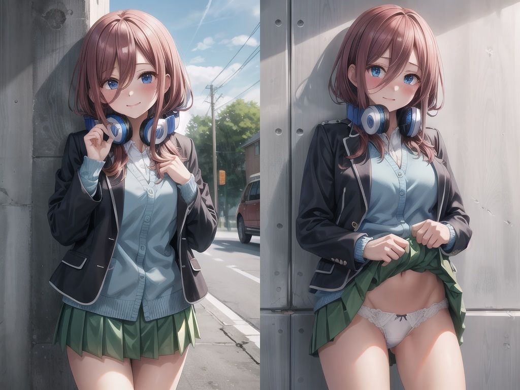 美少女イラスト集〜中〇三玖編〜 画像2