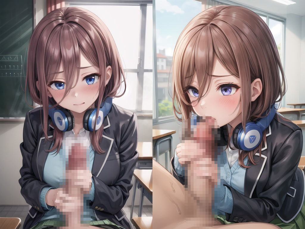 美少女イラスト集〜中〇三玖編〜 画像3