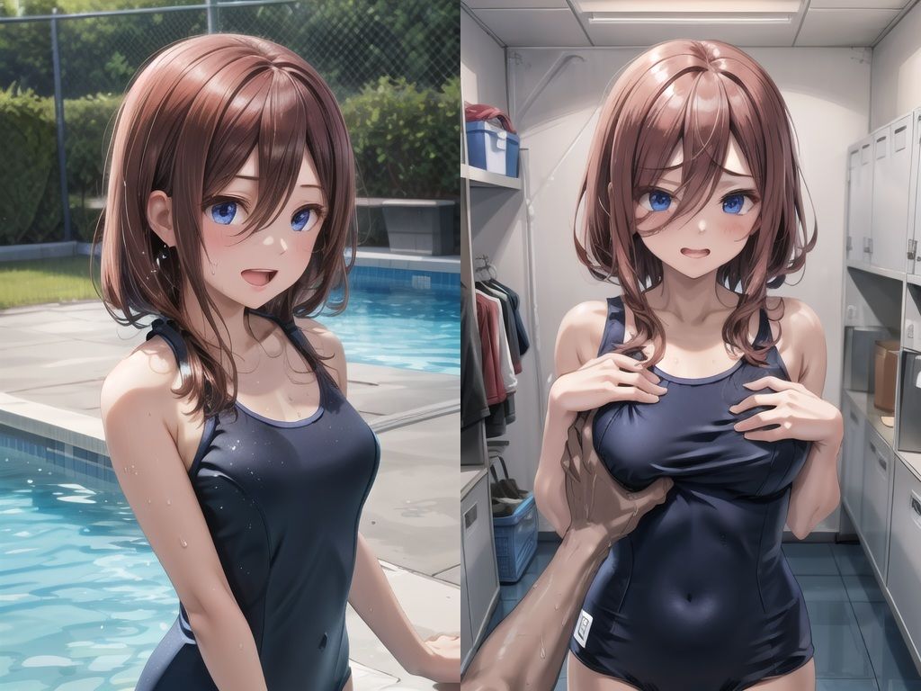 美少女イラスト集〜中〇三玖編〜 画像7