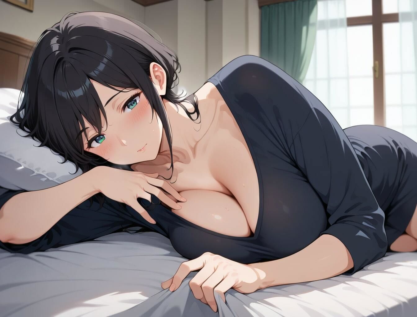 サンプル画像2:人妻×OL 垂れ乳爆乳パラダイス(しゃーべっとみるく) [d_585286]