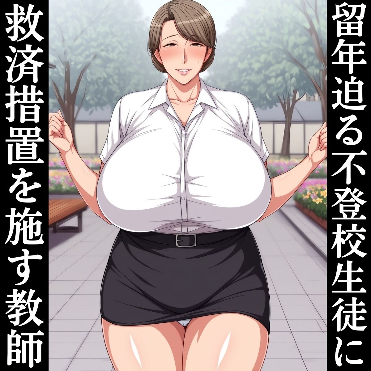 サンプル画像1:単位が欲しいなら膣内へキなさい(フェイススワップ) [d_585335]