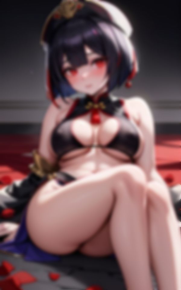 あまりにもエチエチでビッチなキョンシーコスプレ巨乳美女の色仕掛け 画像7