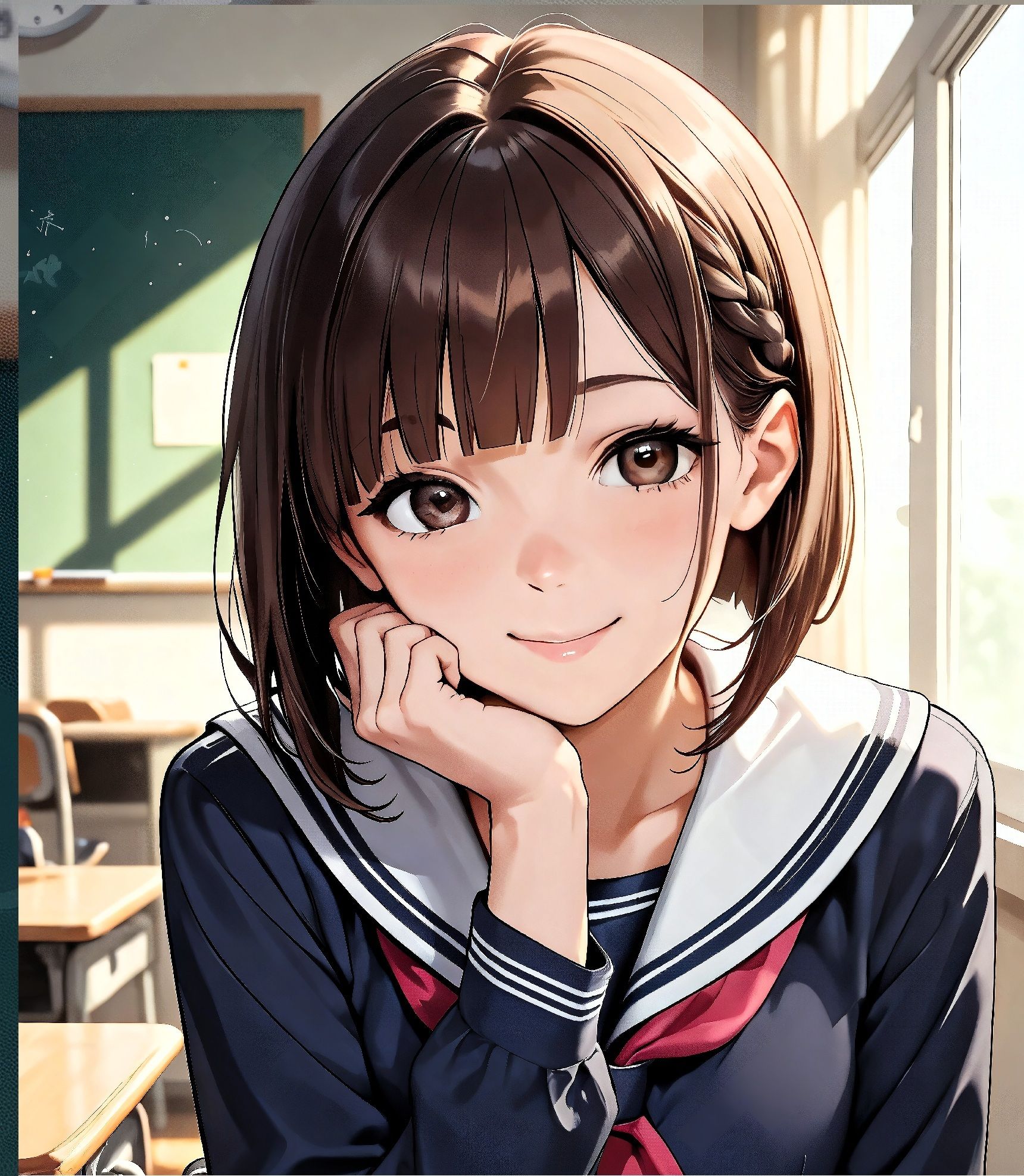 女子校生 はじめての行為からの覚醒 画像1