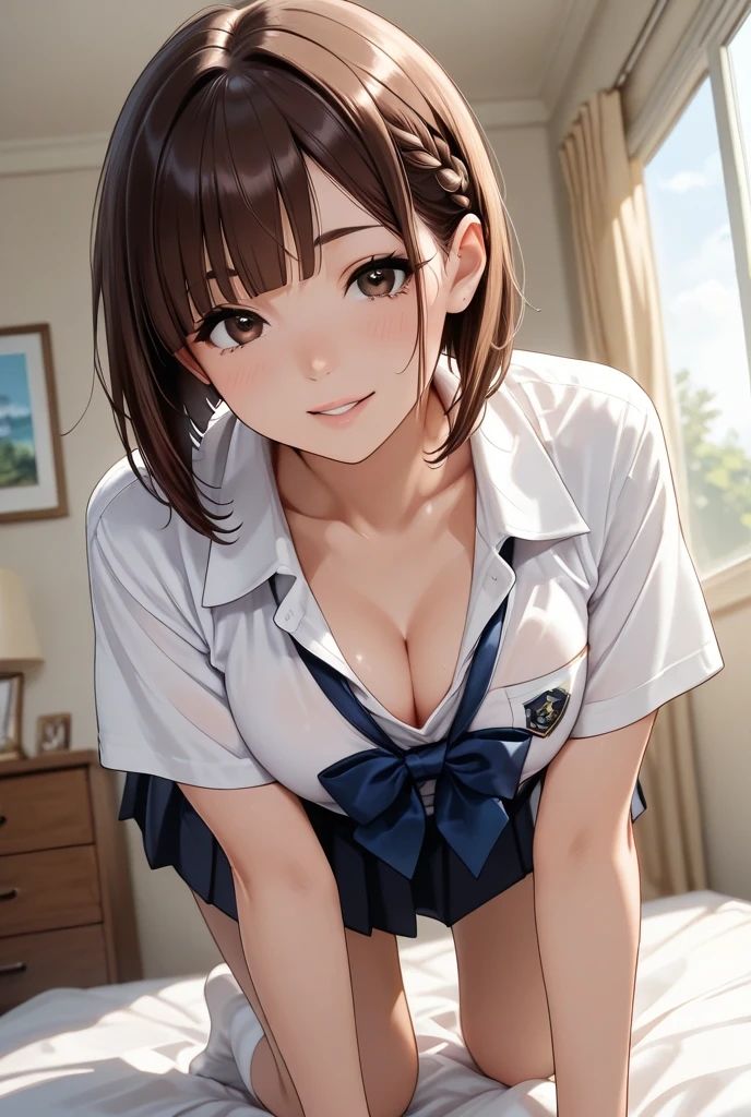 女子校生 はじめての行為からの覚醒 画像4