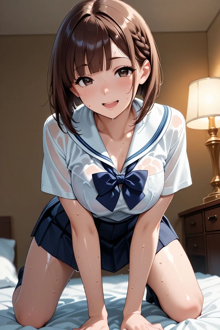 サンプル画像5:女子校生 はじめての行為からの覚醒(女子高生  はまる性行為) [d_585449]