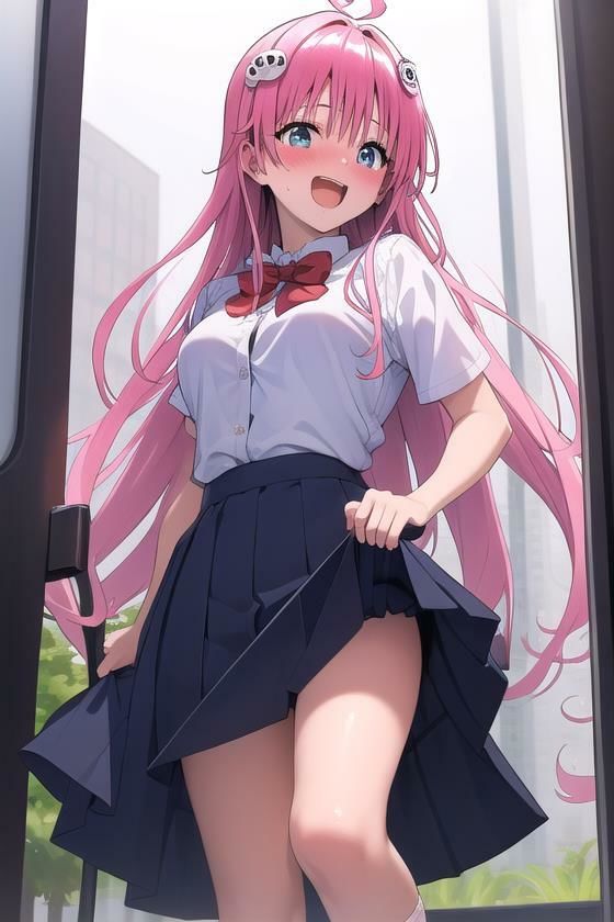 サンプル画像2:【あの娘達とのハメハメ生活】 「To L〇VEる -と〇ぶる」ラ〇と西〇寺のイラスト・CG集  ＃9(美女の人差し指) [d_585493]