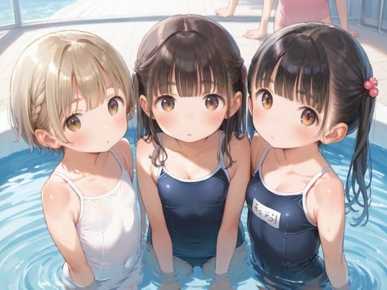 ロリっ子すじまん少女たちと種付け水泳教室_1