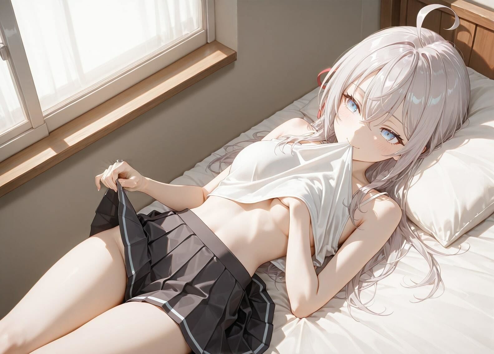 サンプル画像5:「時々ボソッとロシア語でデレる隣のアーリャさん」アリサ・ミハイロヴナ・九条セクシー写真集13（全500枚）(人の海) [d_585606]