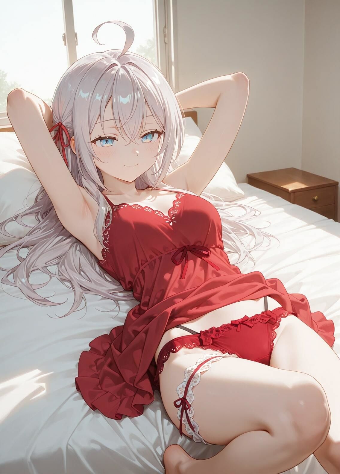 サンプル画像6:「時々ボソッとロシア語でデレる隣のアーリャさん」アリサ・ミハイロヴナ・九条セクシー写真集13（全500枚）(人の海) [d_585606]