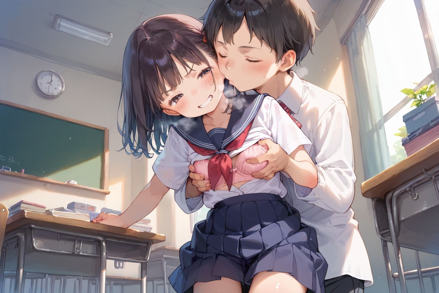 生意気なメス○キをデカチンでわからせたったw画像no.2