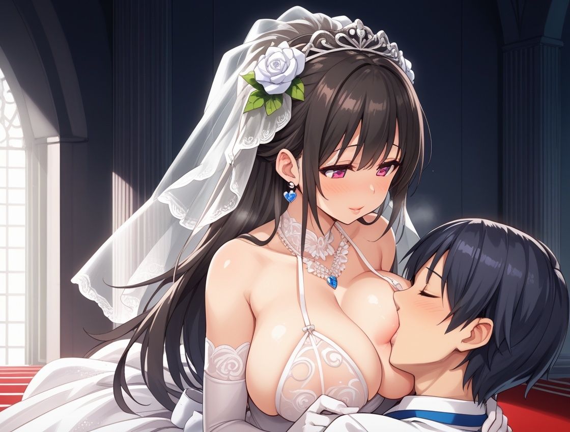 サンプル画像6:花嫁乱〜初夜から即妊娠コース〜(ホムラ) [d_585727]