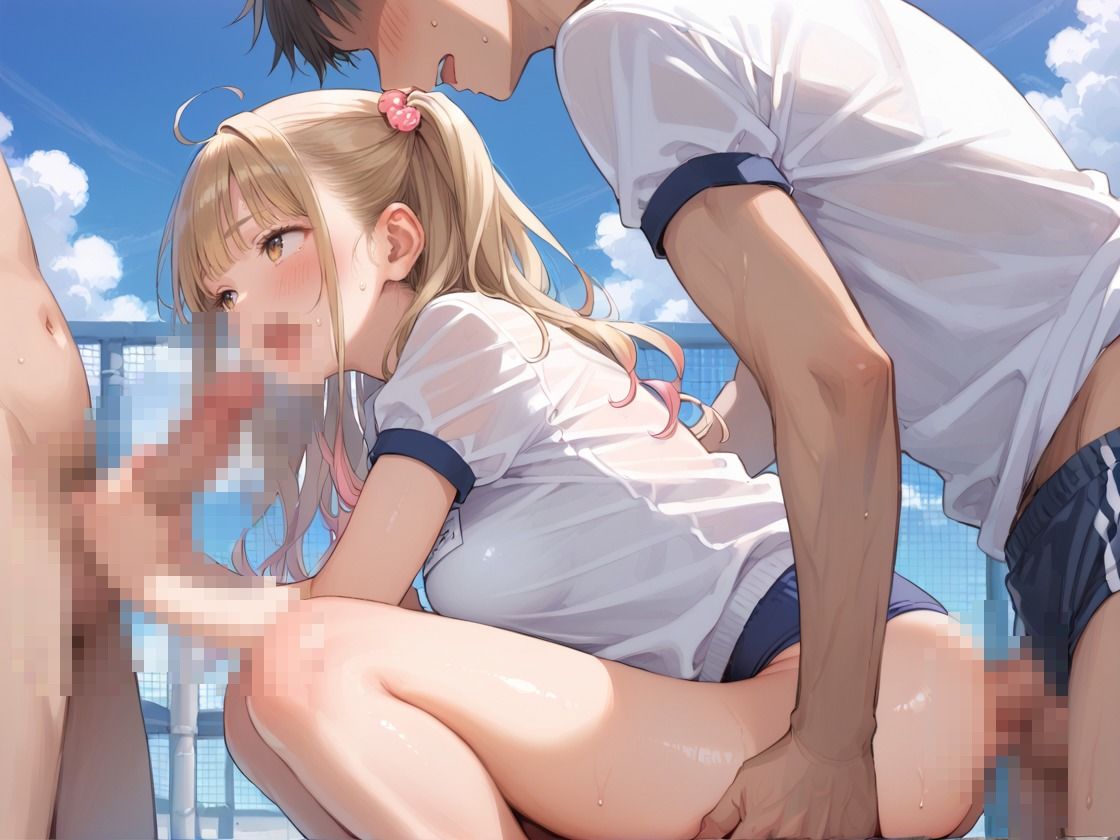体操着とブルマで昼から性教育 画像9