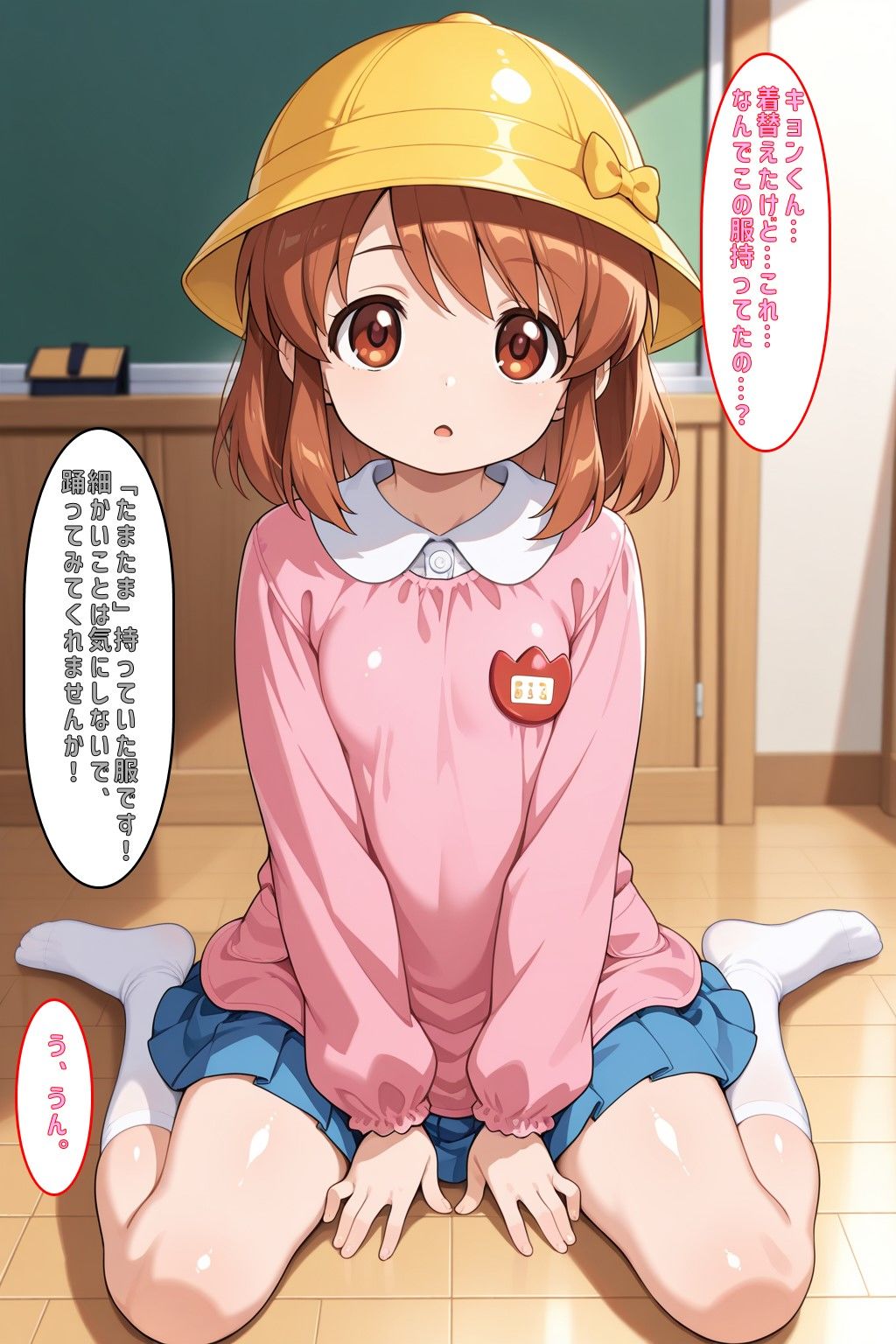 薬を飲んで、目が覚めたら…体が縮んでしまっていた、みくるちゃん 画像3