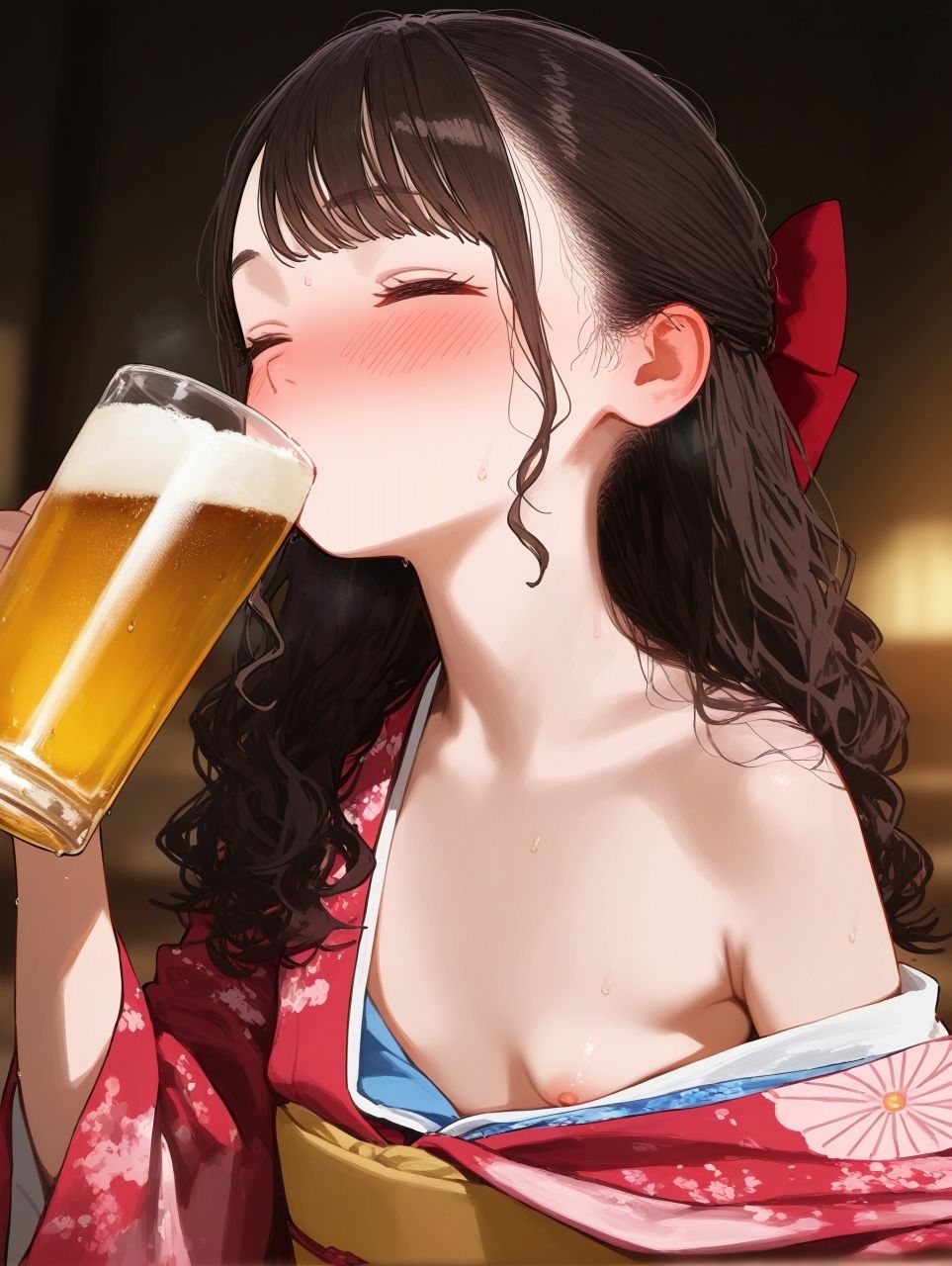 サンプル画像1:わたしの酒が飲めねえのか？(ジャングルジム) [d_585830]