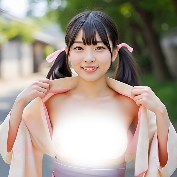 【動画】ぽろり浴衣女子 vol.2|清楚34人のリアル脱衣モーション集〈そっと、はだける〉 画像6
