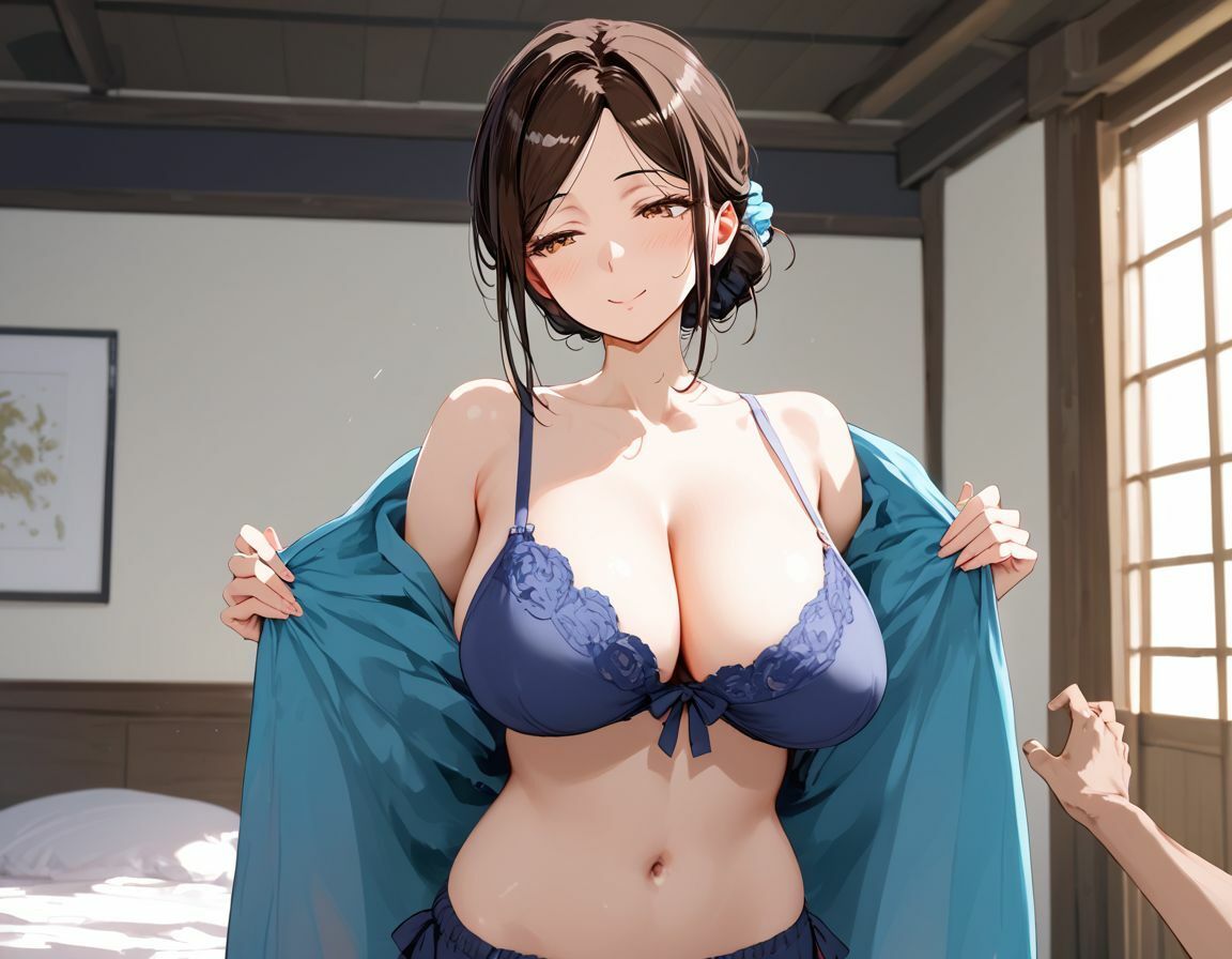 サンプル画像1:寝取られ義母〜甘い誘惑からの絶頂SEX〜(にゃんどら) [d_585992]