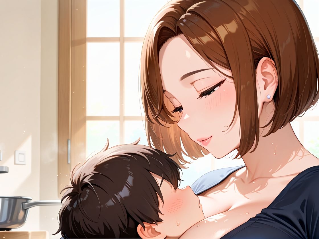 サンプル画像2:優しいお母さんを彼女にして本気セックス(イトヒキマン) [d_585996]