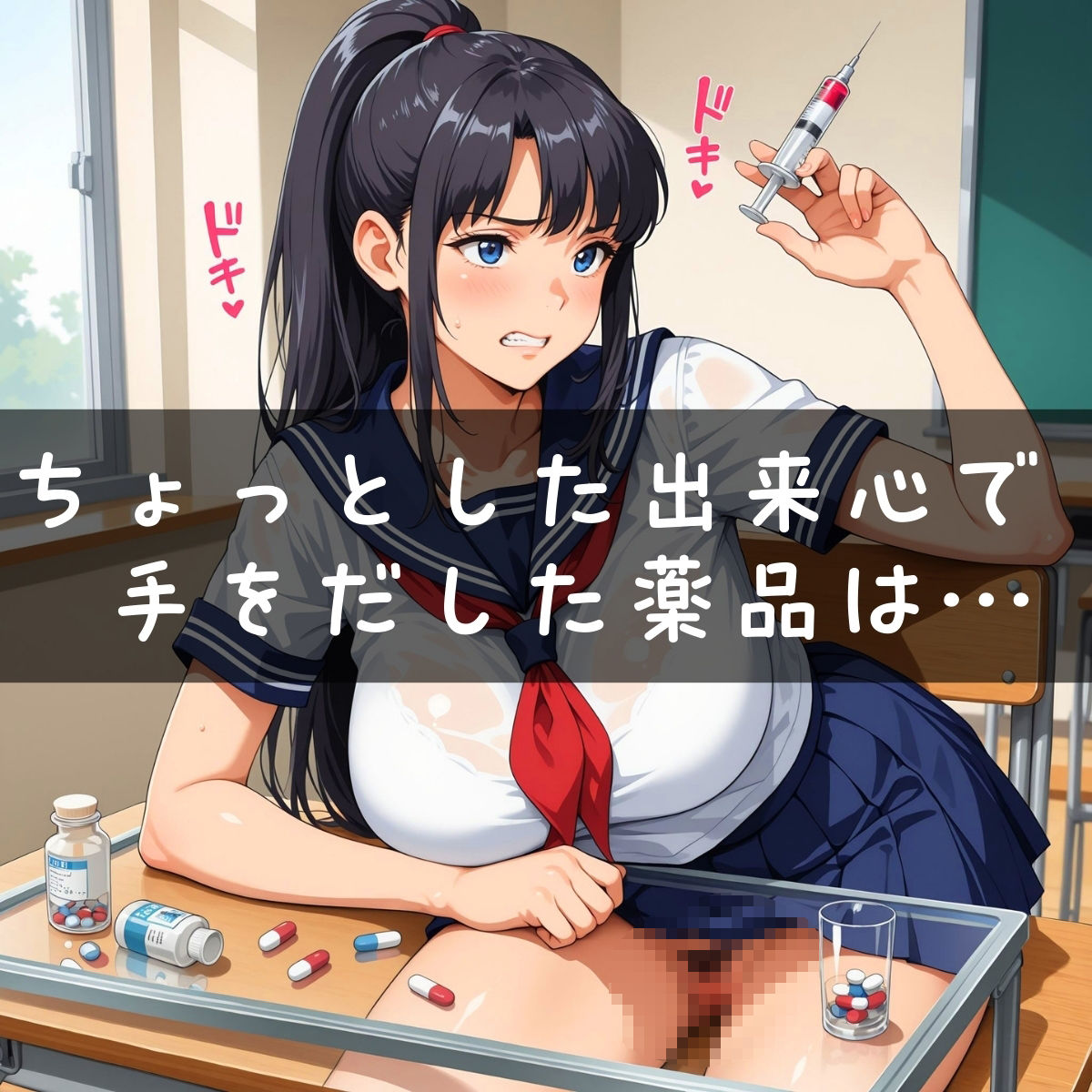 サンプル画像1:理科の実験でマジキマッた(コーヒーライダー) [d_586005]