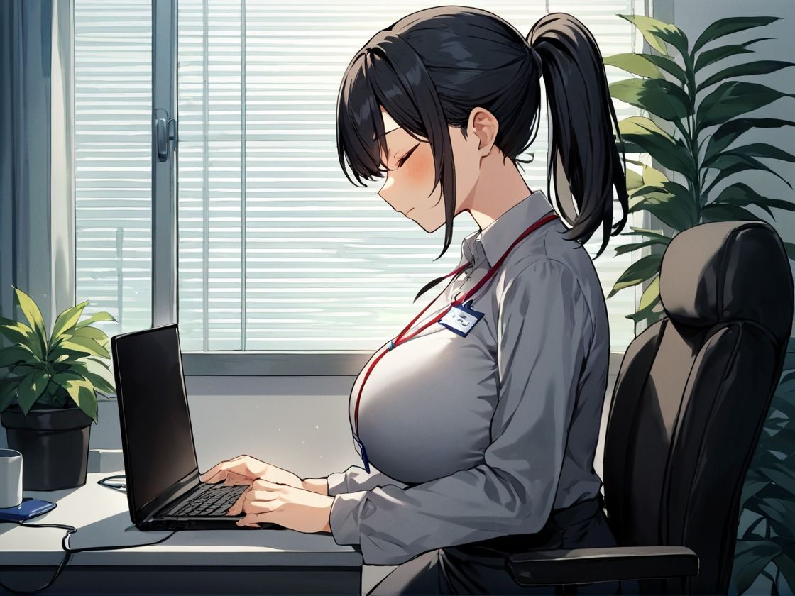 エッチすぎる新入社員研修〜中出し種付け教育を受ける〜 画像1