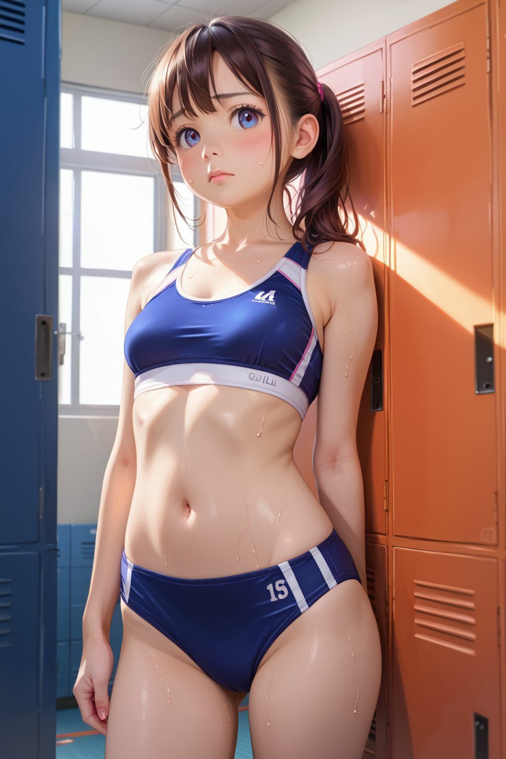 サンプル画像1:陸上競技大会の後は汗だくセックス大会！？(ツンドラ) [d_586089]