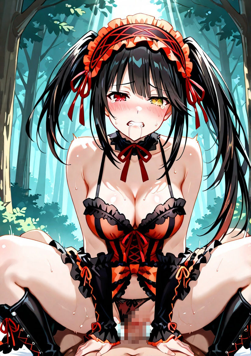 サンプル画像3:種付けおじさんに完全敗北 時崎狂三 が孕ませレ●プ(快楽依存症クラブ) [d_586139]