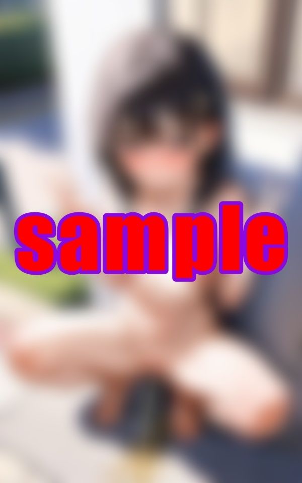 我慢して、従って、ピースまでして…勢いよくオシッコ出た時の顔がたまらない。 画像4