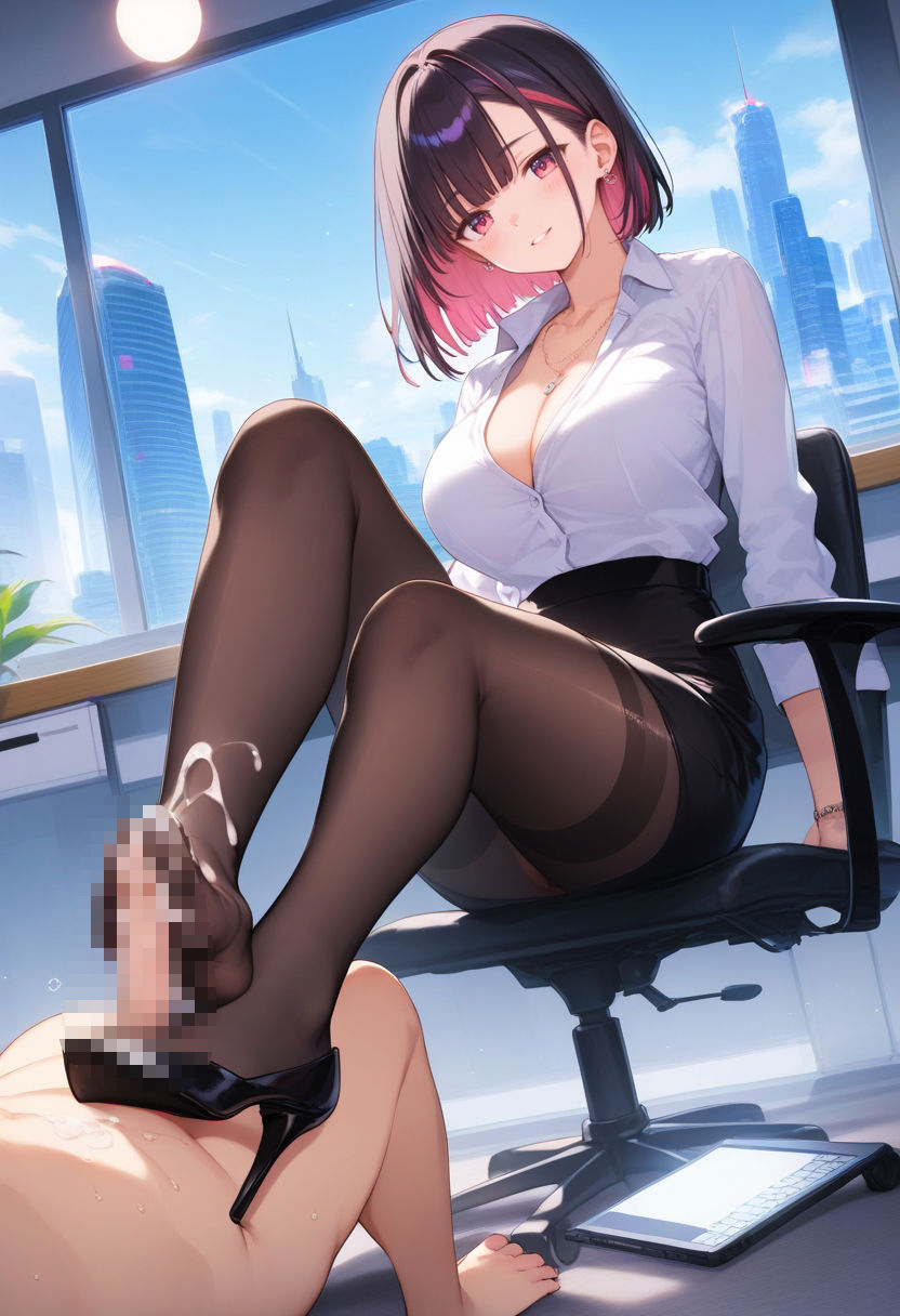 サンプル画像5:女王様と舐め犬 OL調教オフィス編 vol.6(wood man) [d_586192]