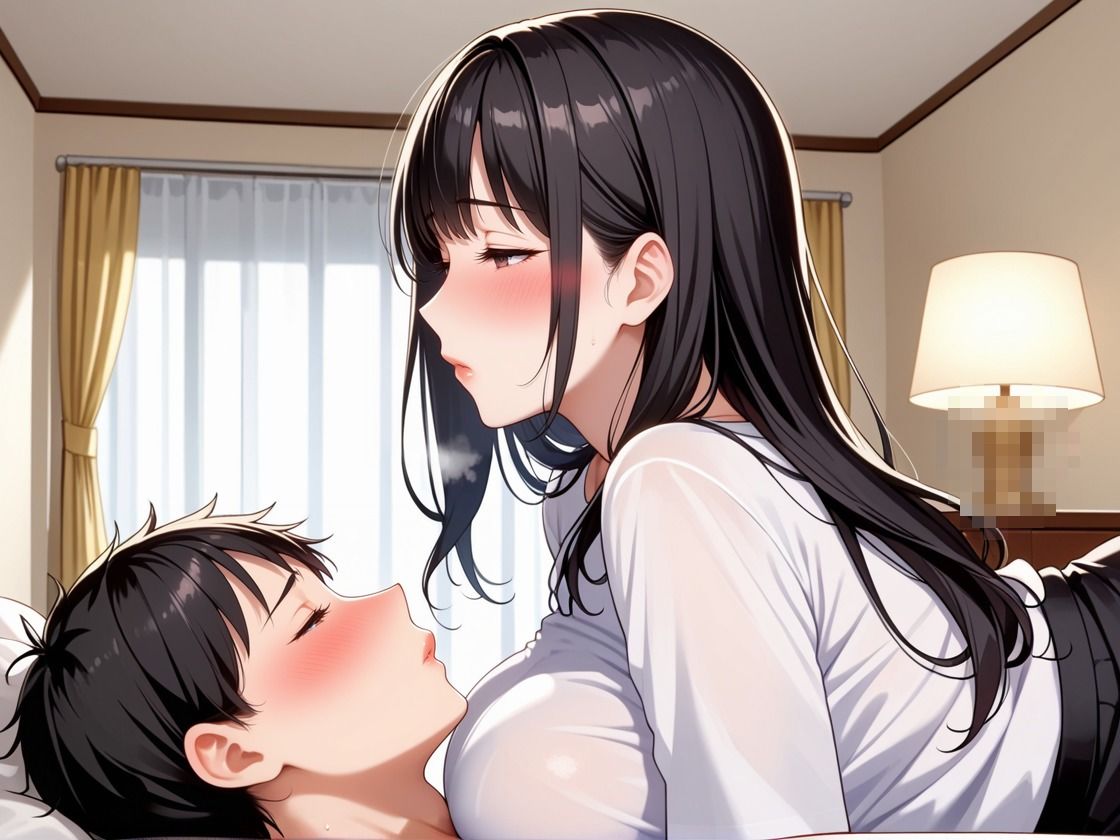 ドスケベボディの爆乳人妻と1日中NTRセックス 画像1