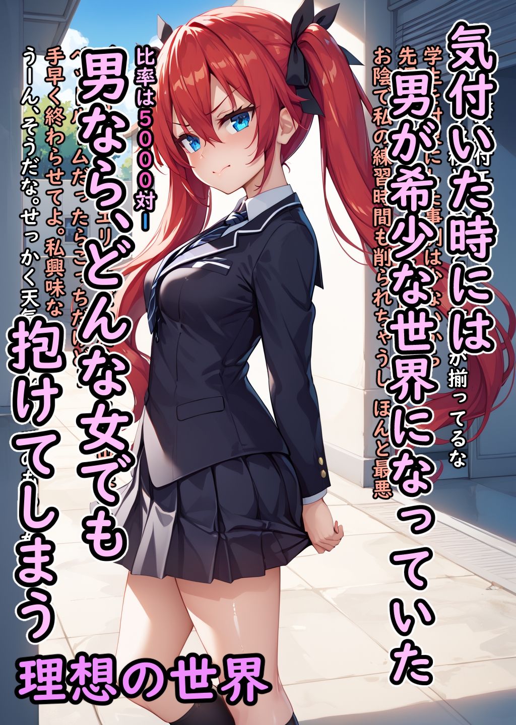 サンプル画像1:貞操逆転世界の種付け師(脱兎ハット) [d_586203]