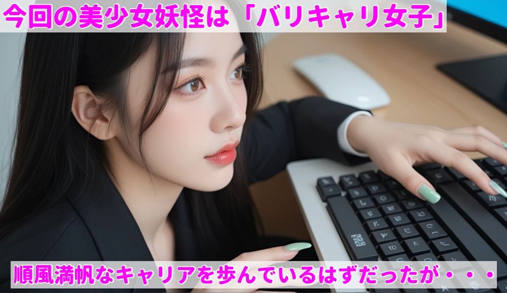 サンプル画像1:美少女妖怪浪漫譚  第二章:かまいたち(AI屋キサラギ) [d_586219]