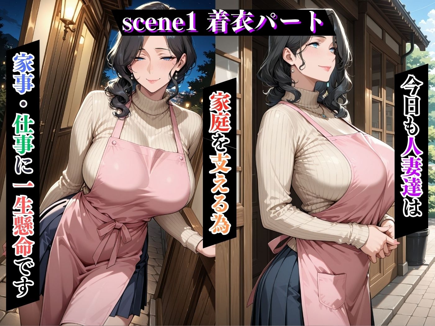 サンプル画像4:肉感人妻種付け〜主婦もでかち○ぽでわからせ膣奥強引連続中出し〜(ワーテルLab) [d_586222]