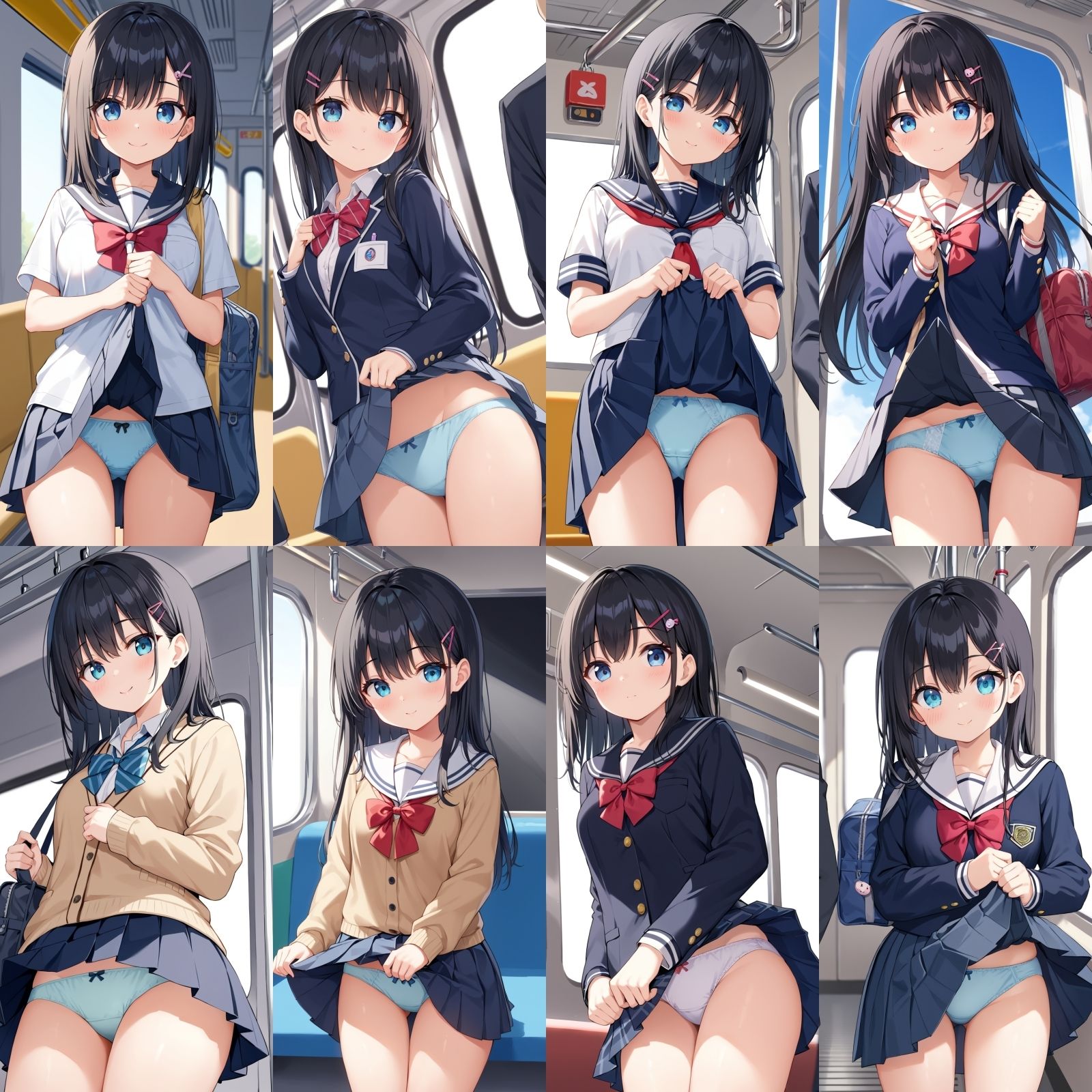 電車パンチラ【500枚】 画像1