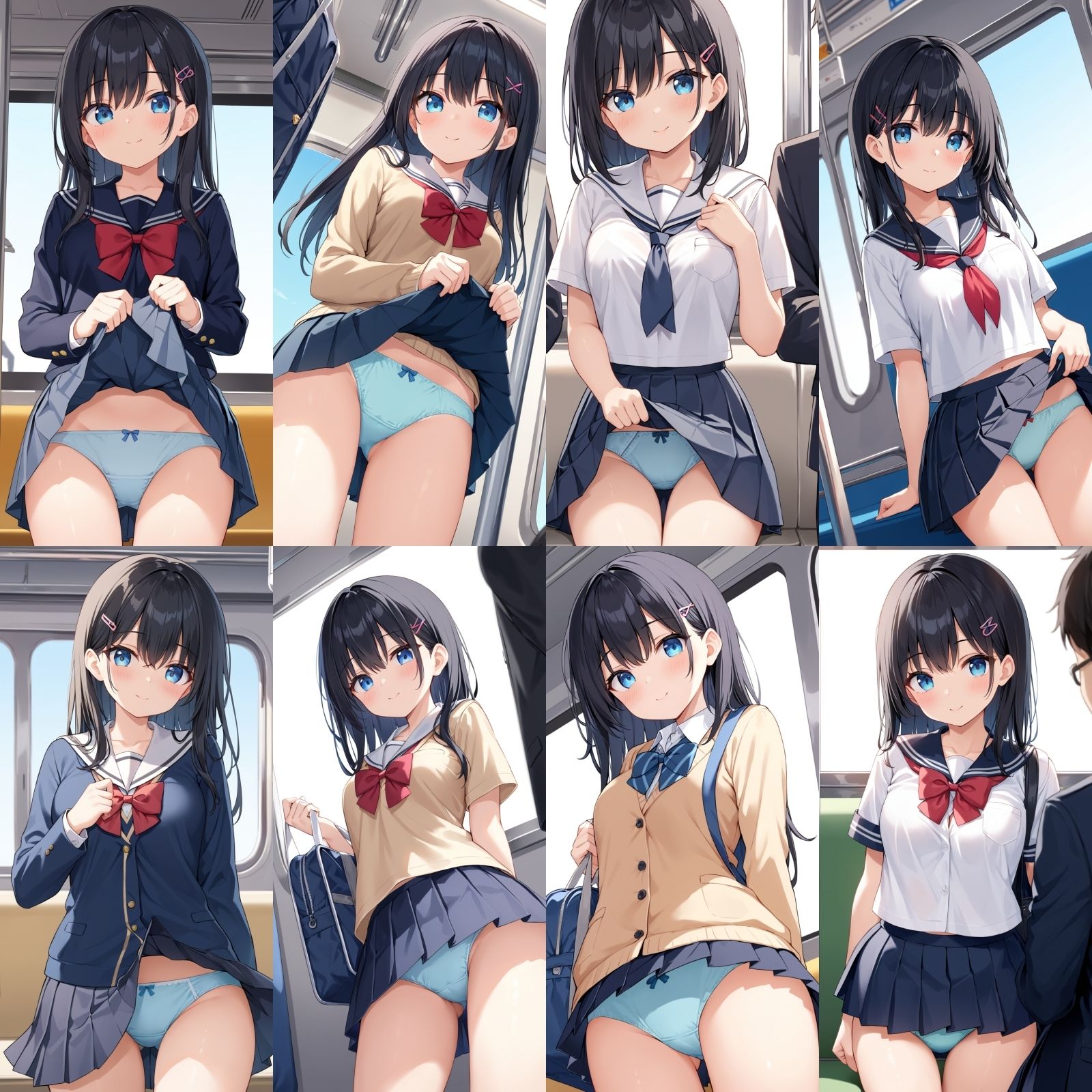 電車パンチラ【500枚】 画像2