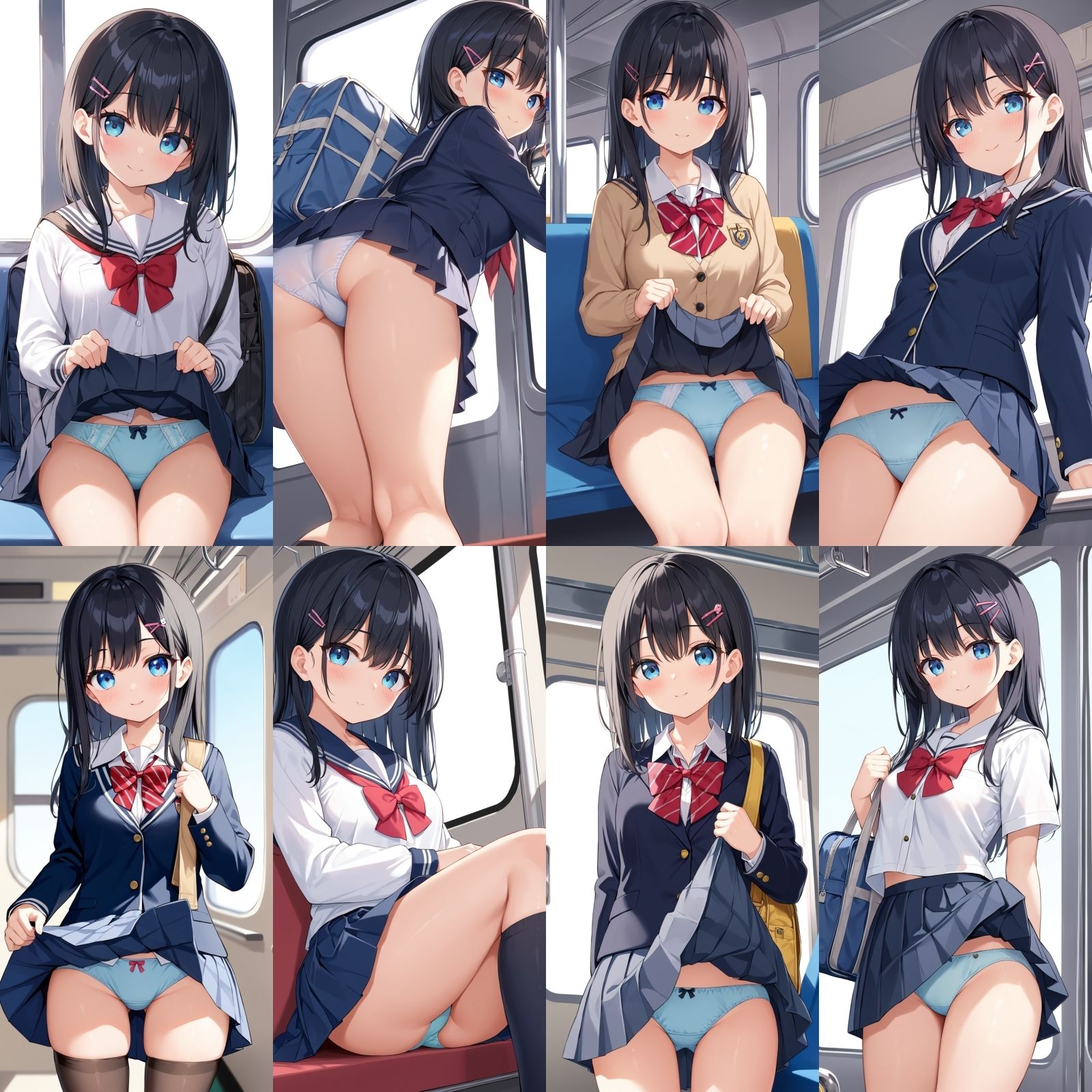 電車パンチラ【500枚】 画像4