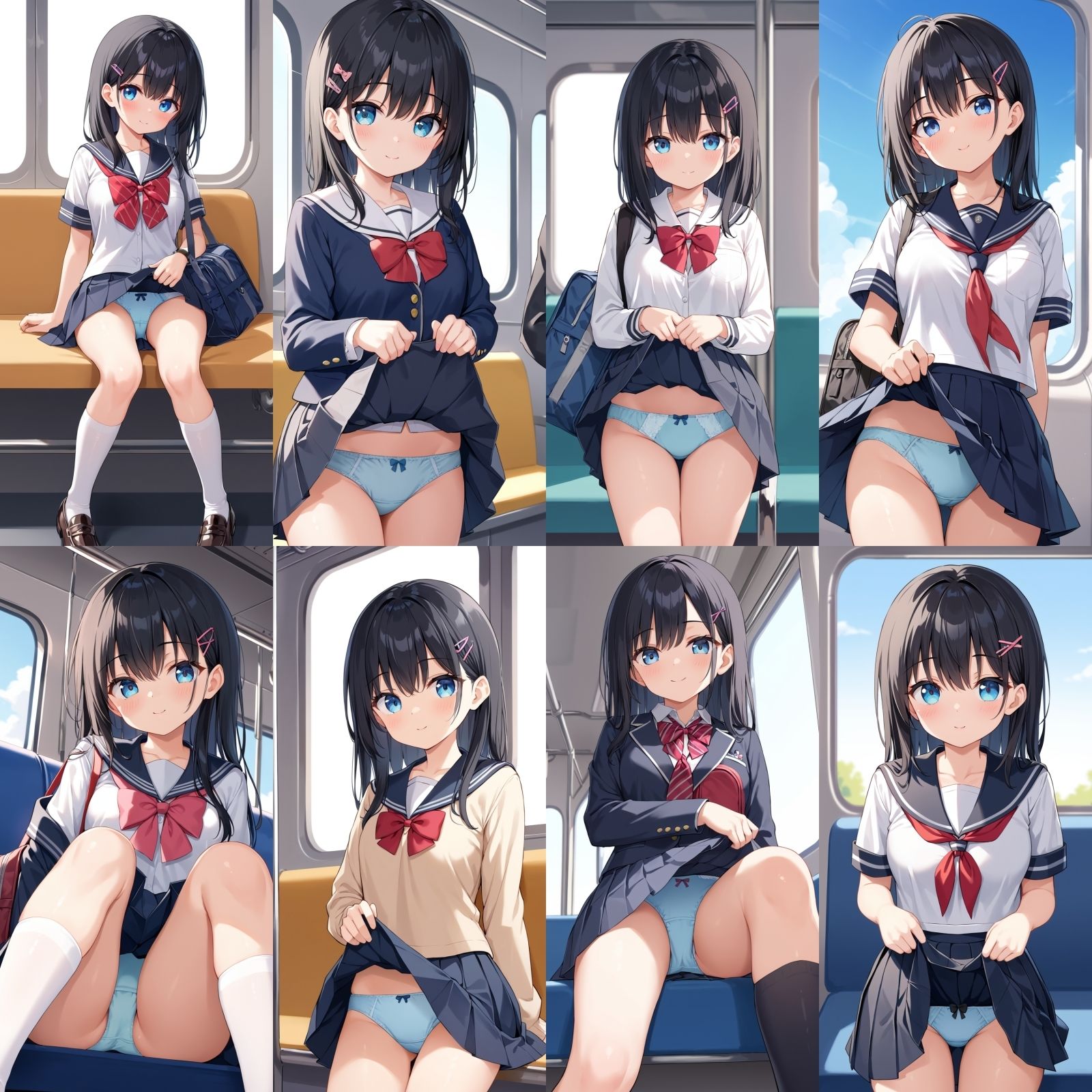 電車パンチラ【500枚】 画像5