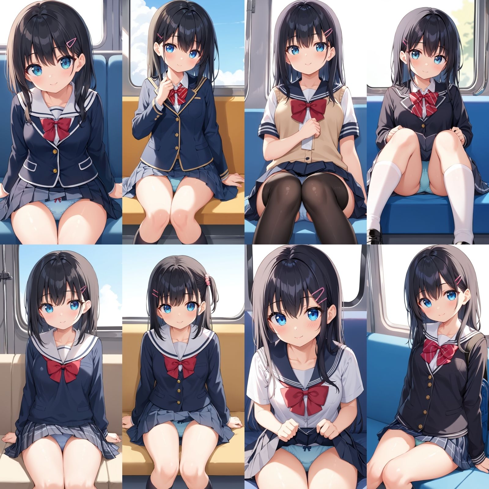 電車パンチラ【500枚】 画像7